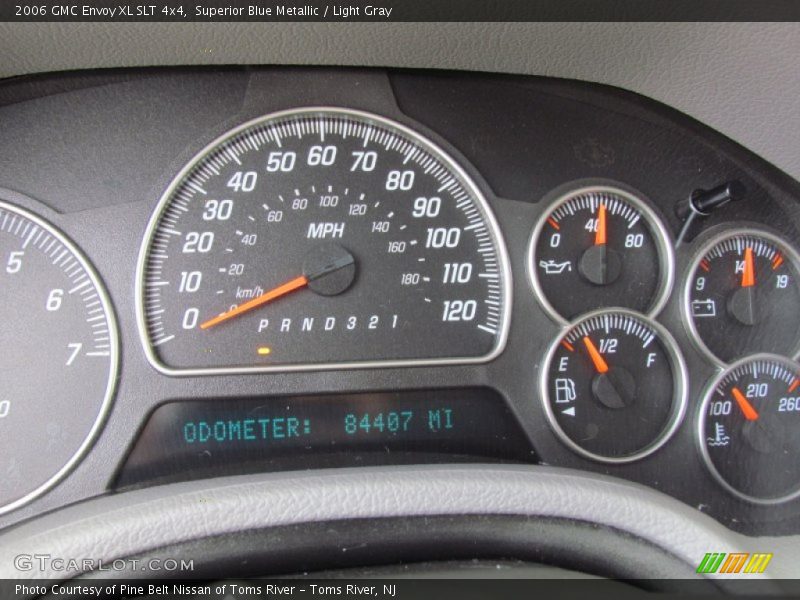 Superior Blue Metallic / Light Gray 2006 GMC Envoy XL SLT 4x4