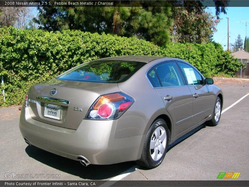 Pebble Beach Metallic / Charcoal 2008 Nissan Altima 2.5 S
