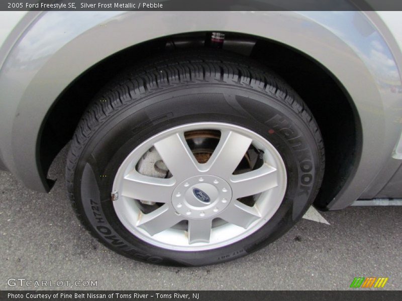 Silver Frost Metallic / Pebble 2005 Ford Freestyle SE