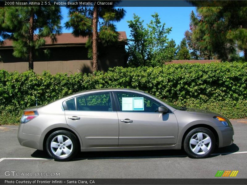 Pebble Beach Metallic / Charcoal 2008 Nissan Altima 2.5 S