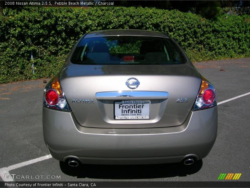 Pebble Beach Metallic / Charcoal 2008 Nissan Altima 2.5 S