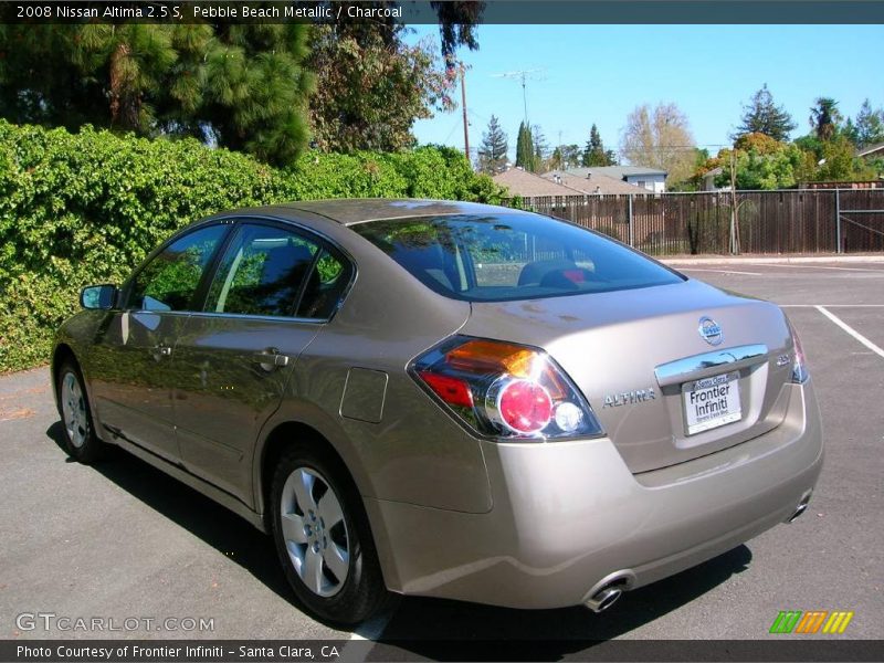 Pebble Beach Metallic / Charcoal 2008 Nissan Altima 2.5 S