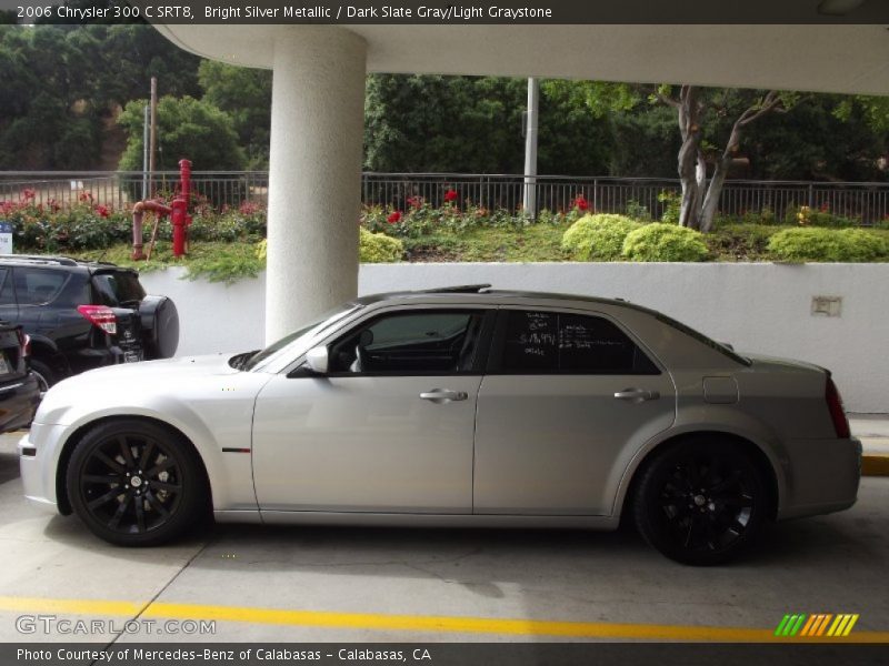 Bright Silver Metallic / Dark Slate Gray/Light Graystone 2006 Chrysler 300 C SRT8