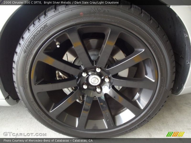 Bright Silver Metallic / Dark Slate Gray/Light Graystone 2006 Chrysler 300 C SRT8