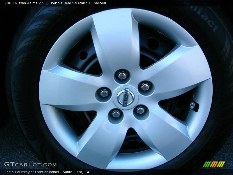 Pebble Beach Metallic / Charcoal 2008 Nissan Altima 2.5 S