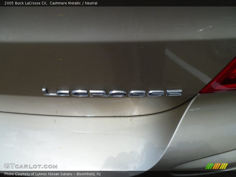 Cashmere Metallic / Neutral 2005 Buick LaCrosse CX