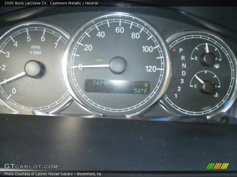 Cashmere Metallic / Neutral 2005 Buick LaCrosse CX