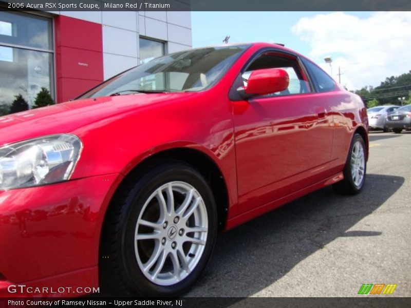 Milano Red / Titanium 2006 Acura RSX Sports Coupe