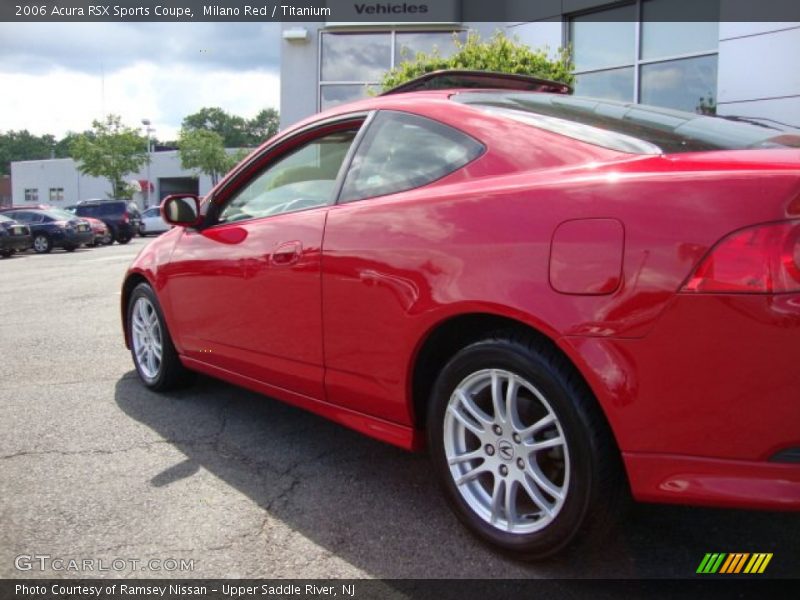 Milano Red / Titanium 2006 Acura RSX Sports Coupe