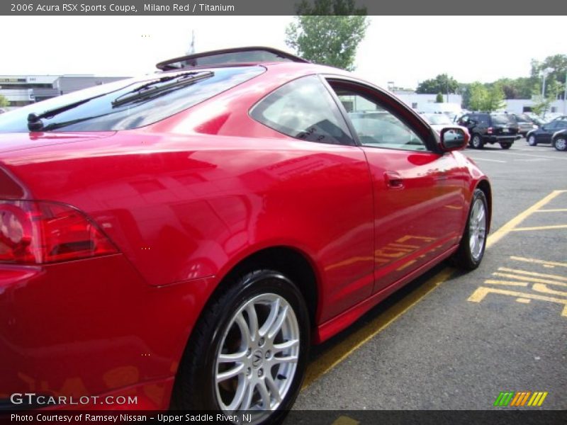 Milano Red / Titanium 2006 Acura RSX Sports Coupe