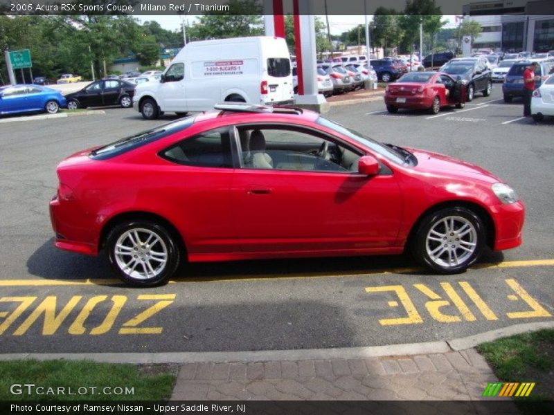 Milano Red / Titanium 2006 Acura RSX Sports Coupe