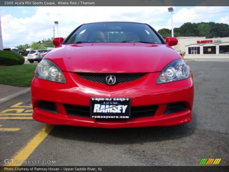 Milano Red / Titanium 2006 Acura RSX Sports Coupe