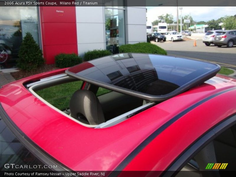 Milano Red / Titanium 2006 Acura RSX Sports Coupe
