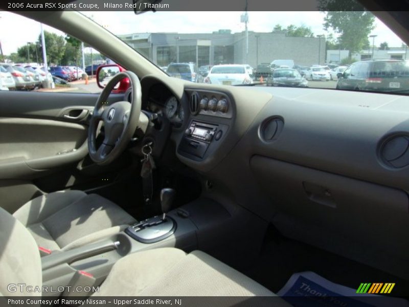 Milano Red / Titanium 2006 Acura RSX Sports Coupe