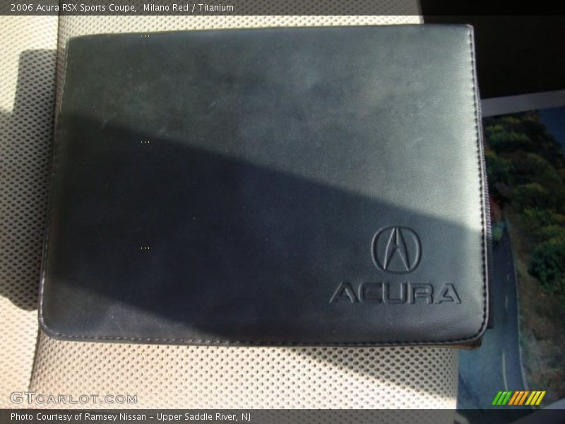 Milano Red / Titanium 2006 Acura RSX Sports Coupe