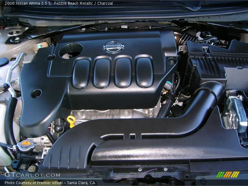 Pebble Beach Metallic / Charcoal 2008 Nissan Altima 2.5 S