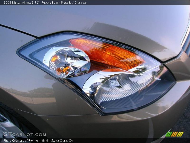 Pebble Beach Metallic / Charcoal 2008 Nissan Altima 2.5 S