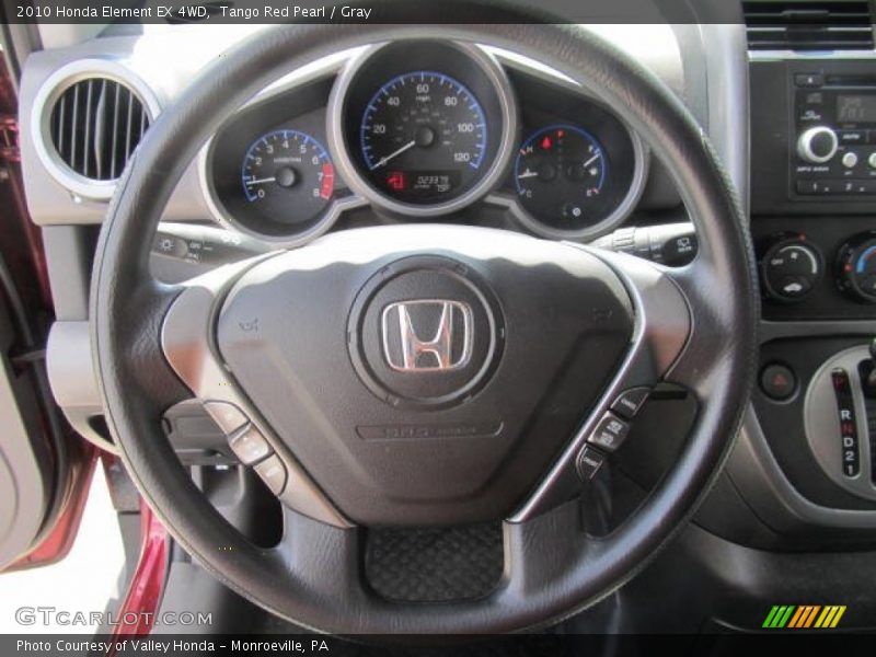 Tango Red Pearl / Gray 2010 Honda Element EX 4WD