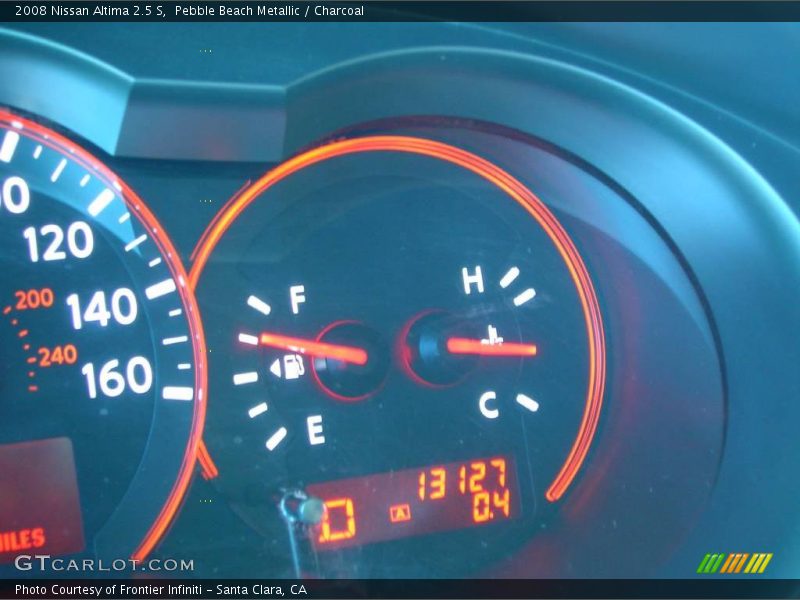 Pebble Beach Metallic / Charcoal 2008 Nissan Altima 2.5 S