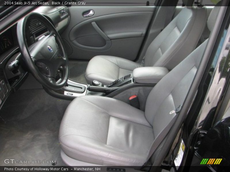 Black / Granite Gray 2004 Saab 9-5 Arc Sedan