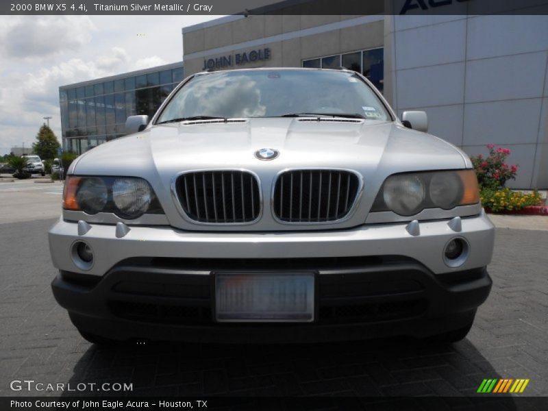 Titanium Silver Metallic / Gray 2000 BMW X5 4.4i