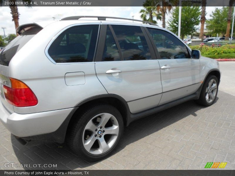 Titanium Silver Metallic / Gray 2000 BMW X5 4.4i