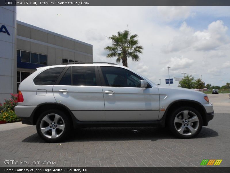 Titanium Silver Metallic / Gray 2000 BMW X5 4.4i