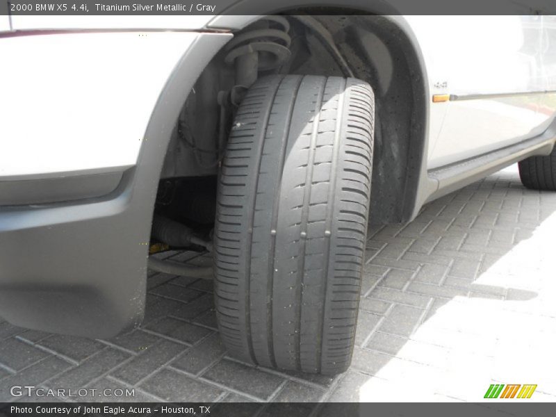 Titanium Silver Metallic / Gray 2000 BMW X5 4.4i
