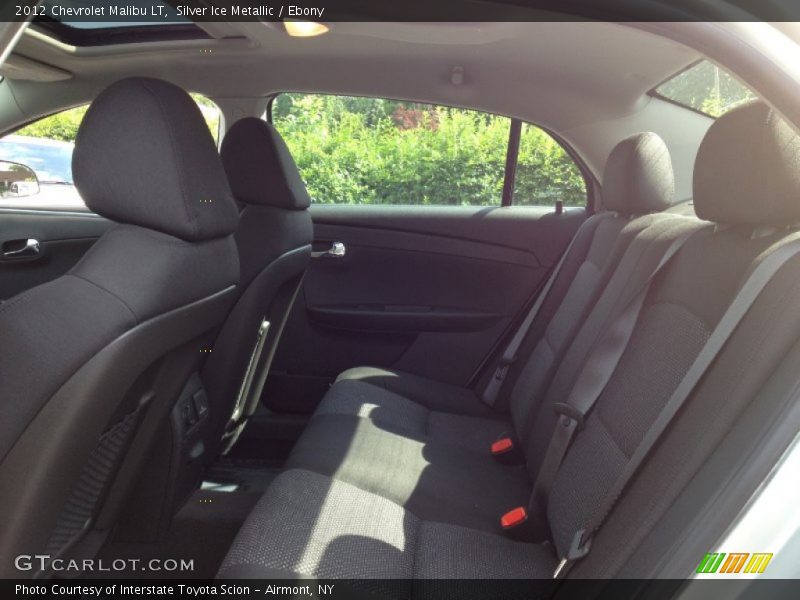 Silver Ice Metallic / Ebony 2012 Chevrolet Malibu LT