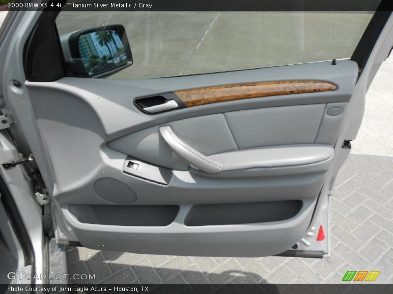 Titanium Silver Metallic / Gray 2000 BMW X5 4.4i