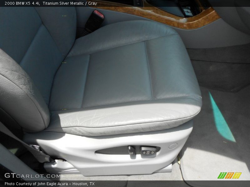 Titanium Silver Metallic / Gray 2000 BMW X5 4.4i