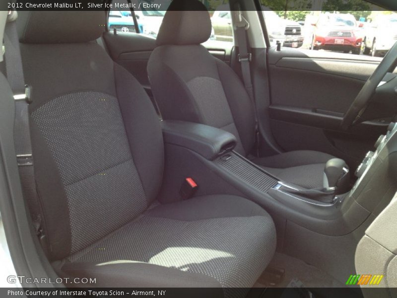 Silver Ice Metallic / Ebony 2012 Chevrolet Malibu LT