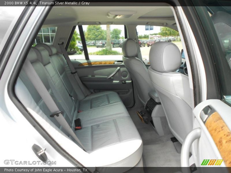 Titanium Silver Metallic / Gray 2000 BMW X5 4.4i