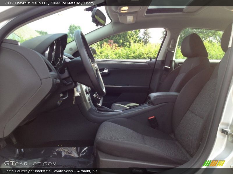 Silver Ice Metallic / Ebony 2012 Chevrolet Malibu LT