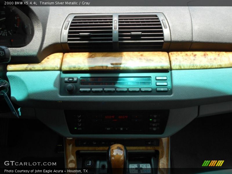 Titanium Silver Metallic / Gray 2000 BMW X5 4.4i