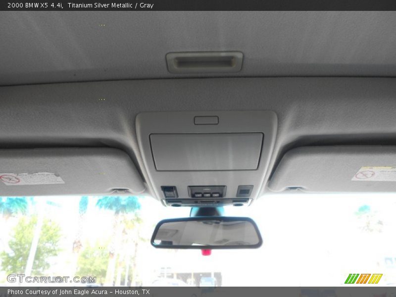 Titanium Silver Metallic / Gray 2000 BMW X5 4.4i