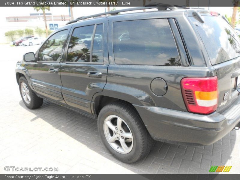 Brillant Black Crystal Pearl / Taupe 2004 Jeep Grand Cherokee Limited
