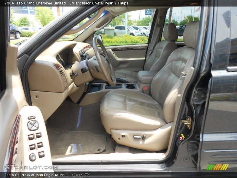  2004 Grand Cherokee Limited Taupe Interior