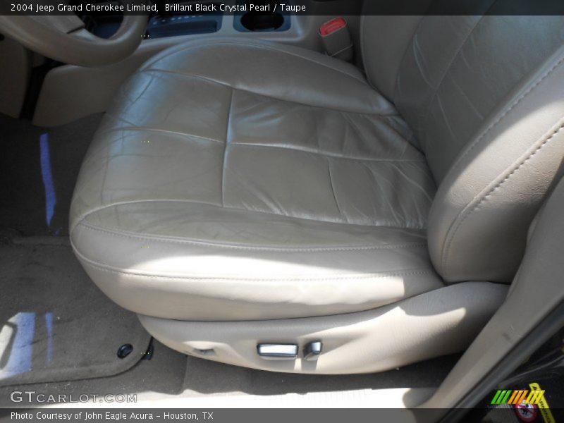 Brillant Black Crystal Pearl / Taupe 2004 Jeep Grand Cherokee Limited