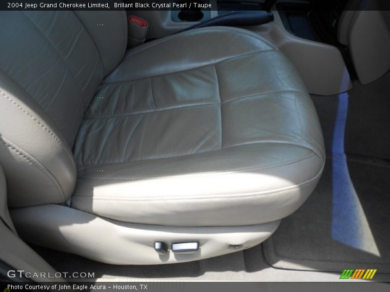 Brillant Black Crystal Pearl / Taupe 2004 Jeep Grand Cherokee Limited