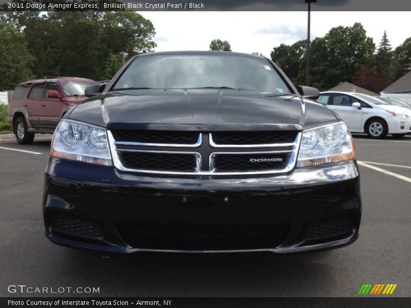 Brilliant Black Crystal Pearl / Black 2011 Dodge Avenger Express