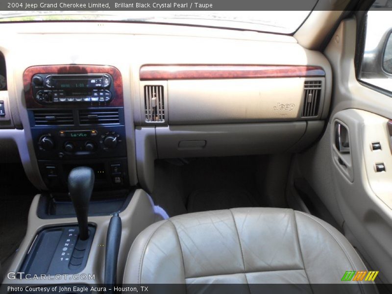 Brillant Black Crystal Pearl / Taupe 2004 Jeep Grand Cherokee Limited