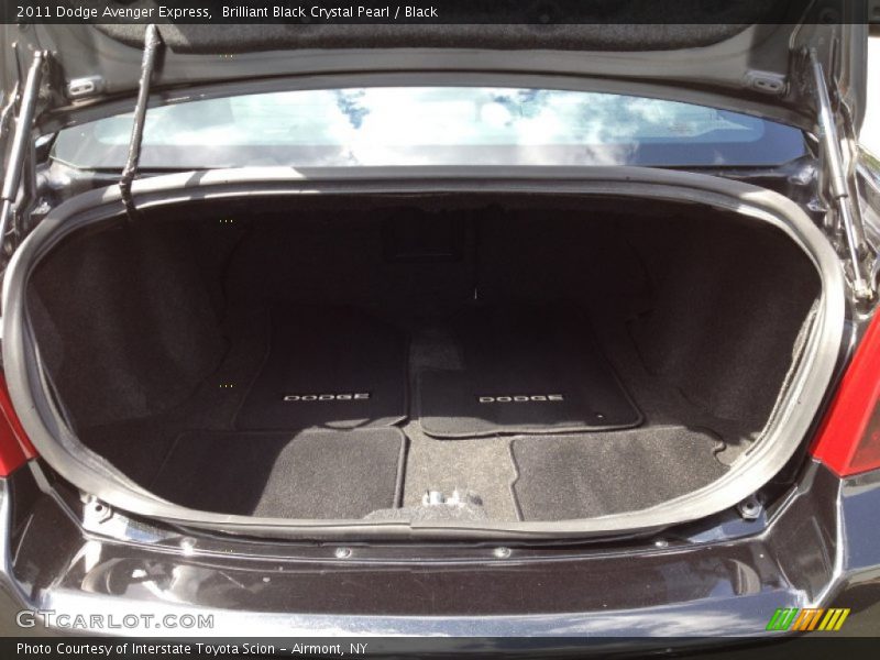 Brilliant Black Crystal Pearl / Black 2011 Dodge Avenger Express