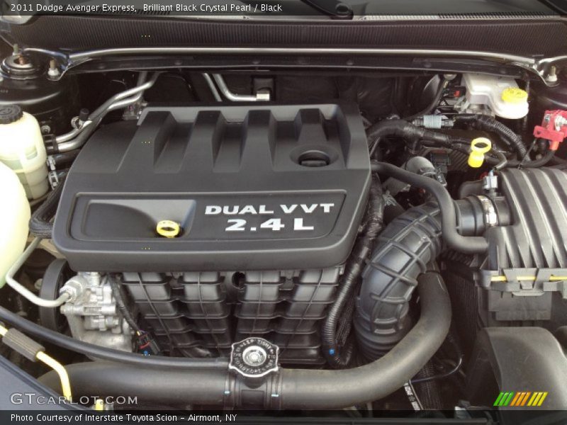 Brilliant Black Crystal Pearl / Black 2011 Dodge Avenger Express