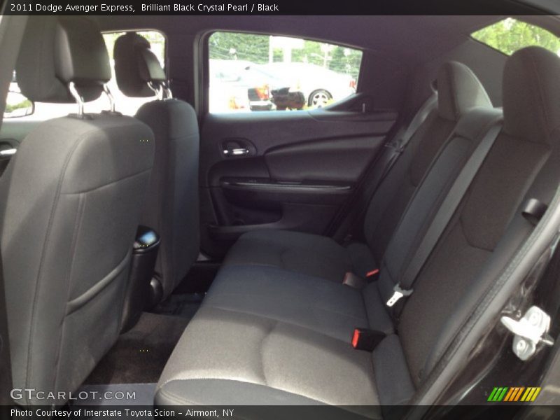 Brilliant Black Crystal Pearl / Black 2011 Dodge Avenger Express