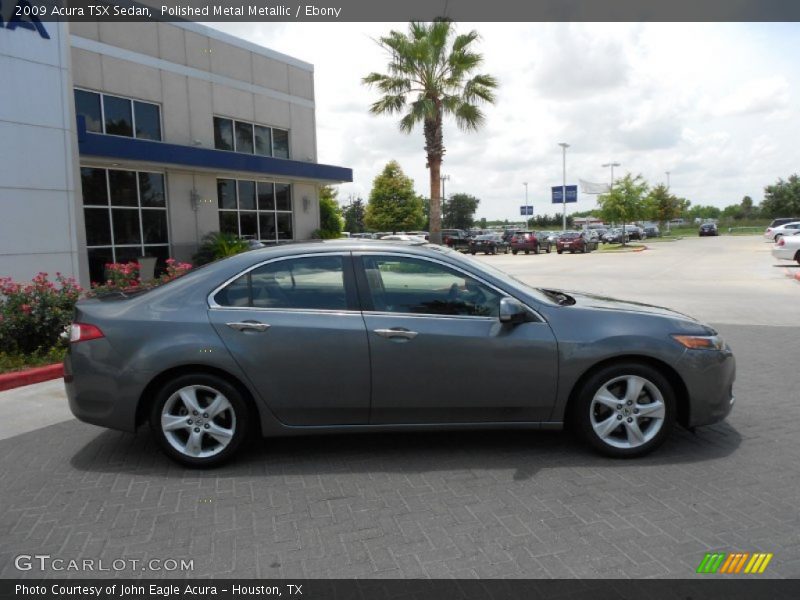 Polished Metal Metallic / Ebony 2009 Acura TSX Sedan