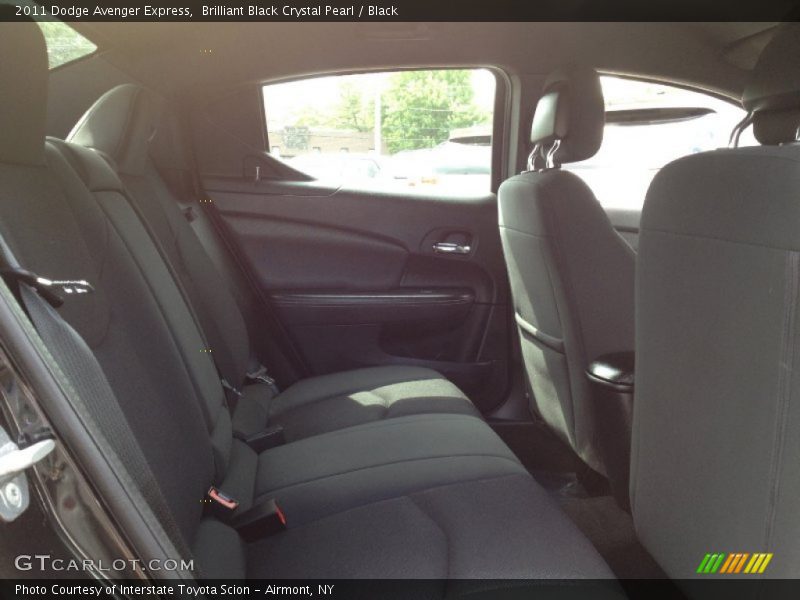 Brilliant Black Crystal Pearl / Black 2011 Dodge Avenger Express