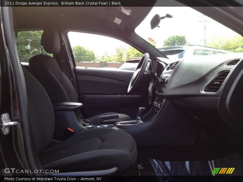 Brilliant Black Crystal Pearl / Black 2011 Dodge Avenger Express