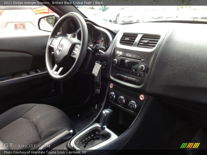 Brilliant Black Crystal Pearl / Black 2011 Dodge Avenger Express