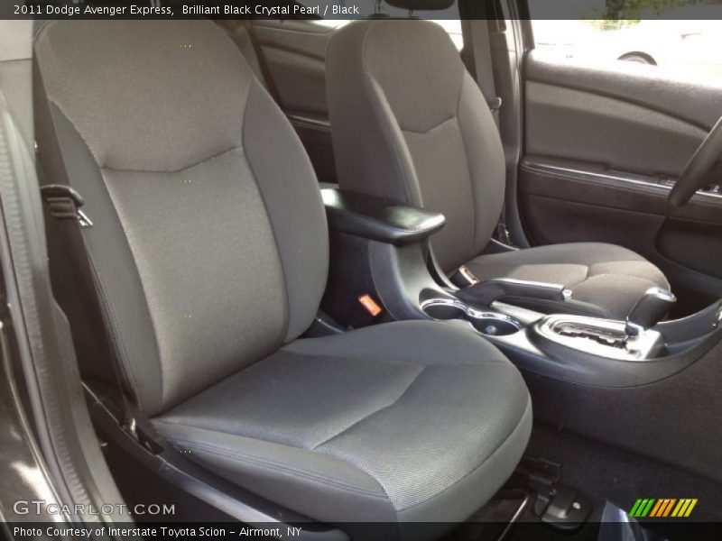 Brilliant Black Crystal Pearl / Black 2011 Dodge Avenger Express